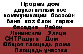 Продам дом двухэтажный все коммуникации, бассейн, баня, хоз.блок, гараж беседка › Район ­ Ленинский › Улица ­ СНТРадуга › Дом ­ 123 › Общая площадь дома ­ 200 › Площадь участка ­ 700 › Цена ­ 3 500 000 - Башкортостан респ., Уфимский р-н, Уфа г. Недвижимость » Дома, коттеджи, дачи продажа   . Башкортостан респ.